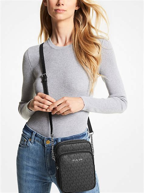 michael kors jet set travel size ns|Jet Set Travel Medium Logo Crossbody Bag .